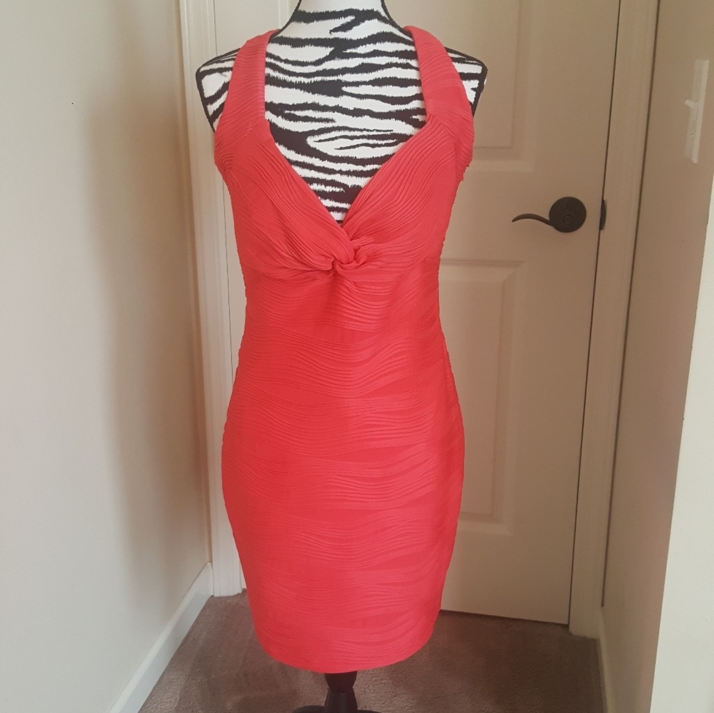 Guess Coral Cocktail Dress